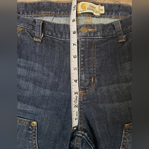 Carhartt Rugged Flex Layton Double Front Jean Slim Fit Women's 8L - Picture 12 of 13